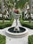 Stone Vintage Neoclassical Cast Stone Fish Pedestal Fountain Planter For Sale - Image 7 of 12