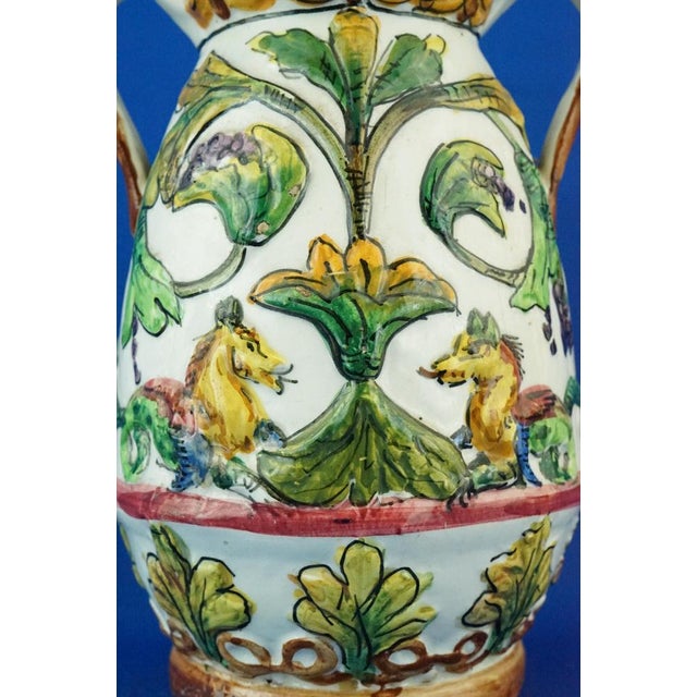 20th Century Ceramic Vase by the Civita Castellana Factory, Italy, 1920s For Sale - Image 17 of 18