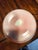 Victorian Antique 1880s Bohemian Harrach Marked Peachblow Cased Glass Vase, Raised Gilt For Sale - Image 3 of 4