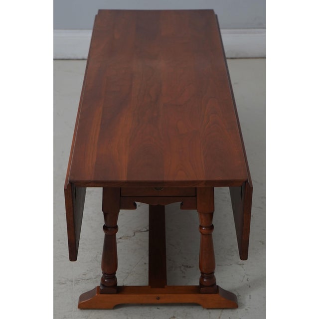 Age: C.1960 Details: Solid Cherry Drawer On Each End High Quality Construction Condition: Excellent Original Finish &...