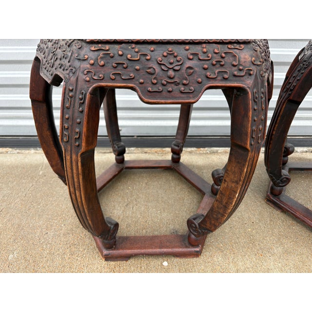 Pair of Antique Chinese Tables For Sale - Image 6 of 12