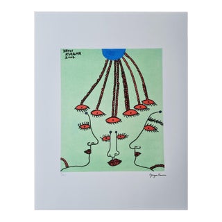 After Yayoi Kusama, Reflecting, Lithograph, 1990s For Sale