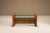 Vintage Coffee Table in Walnut and Glass by Officina Rivadossi, Italy, 1970s For Sale - Image 6 of 11