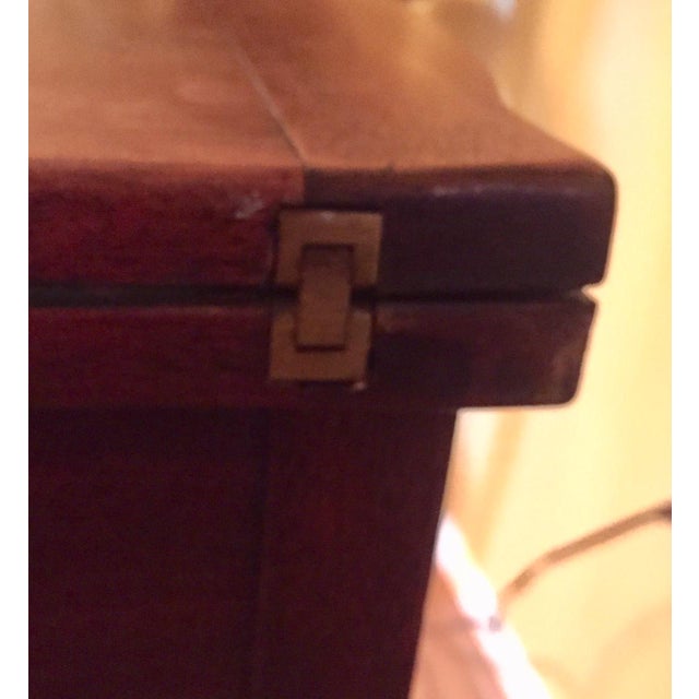 Antique Traditional Flip & Swivel Top Game Table Chairish