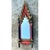 Wood Vintage Gothic Revival Wood and Mirrored Glass Wall Mirror For Sale - Image 7 of 12