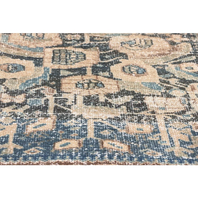 Early 20th Century Early 20th Century Antique-Worn Persian Hamadan Rug - 02'08 X 03'11 For Sale - Image 5 of 9