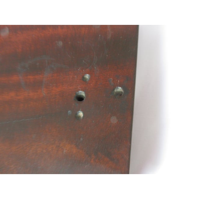 Antique Flame Mahogany Inlaid Vanity /Jewelry Box /Chest of Drawers for Dresser For Sale - Image 11 of 16