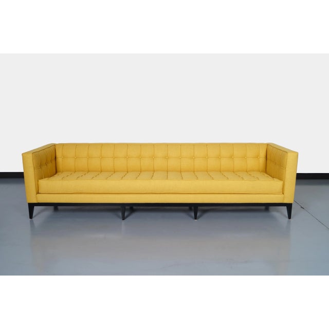 Incredible tufted "Vista" sofa designed by Cruz Design Studio. Inspired by the most representative furniture from the mid...