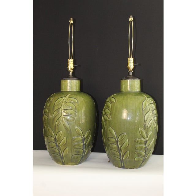 Mid 20th Century Design Technics Influence Lamps - a Pair For Sale - Image 12 of 12