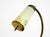 Brass Table Lamp with Glass Shade, 1940s For Sale - Image 14 of 18