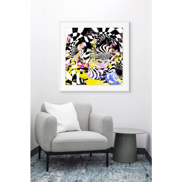 Contemporary 43' X 43' - 'Feast' #1 - Framed Contemporary Extra Large Limited Edition Print by Diane Grant Studio For Sale - Image 3 of 10