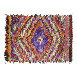 1960s Turkish Tulu Rug For Sale