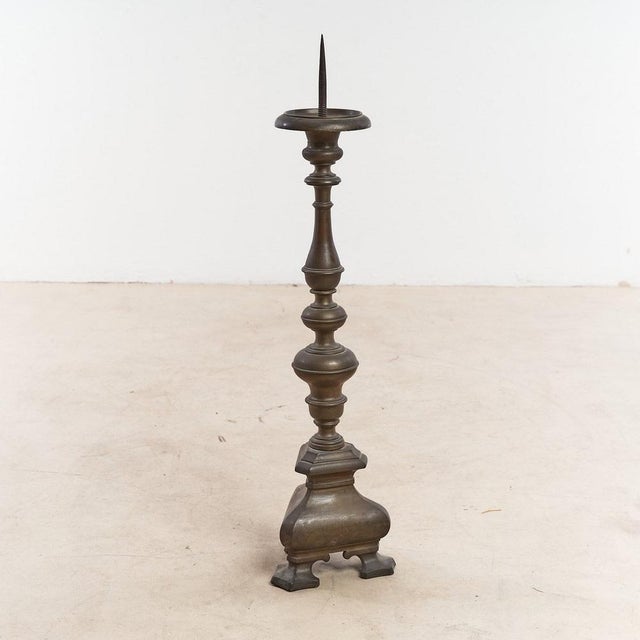 Antique Candelabra in Bronze For Sale - Image 6 of 6