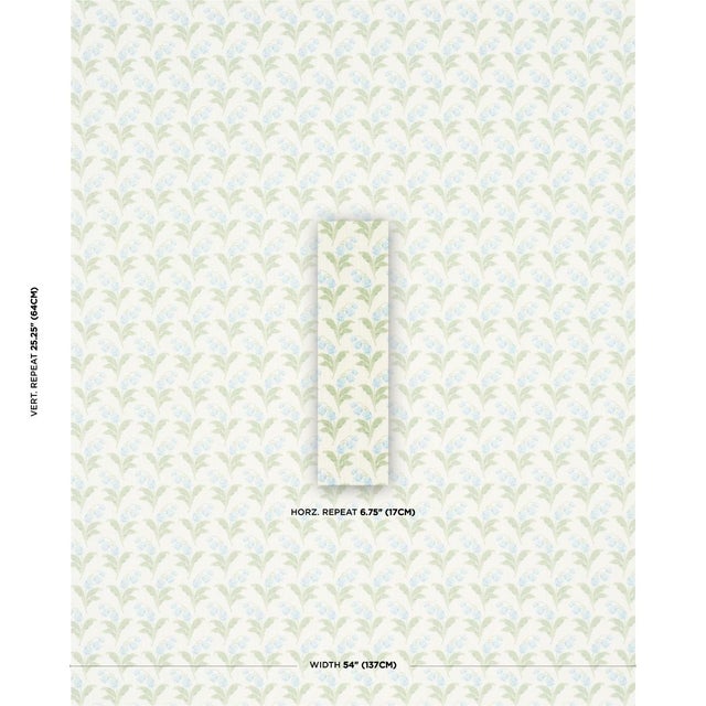 Based on original hand-painted artwork from our studio, Lily of the Valley Indoor/Outdoor fabric is a classic floral with...