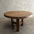 BH COLLECTION Lexi Dining Table Size 42” rd. X 30”h Finish: Dark Walnut with Wax Finish These old elm timbers show in its...