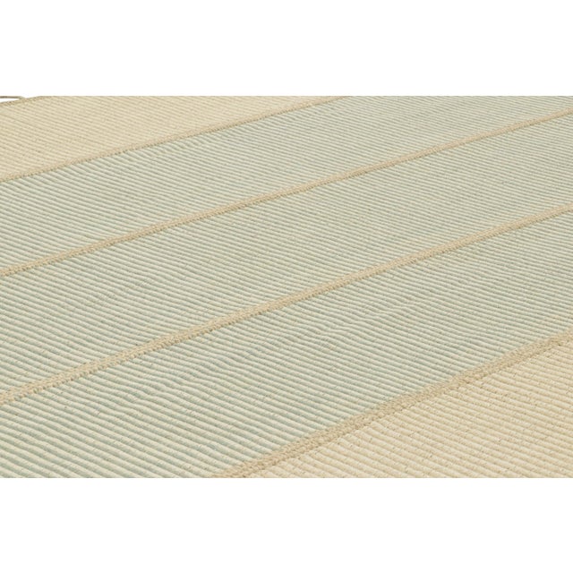 Handwoven in wool, this 7x10 Kilim is from an inventive new contemporary flat weave collection by Rug & Kilim. On the...