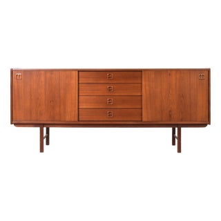 Mid-Century Modern Teak Sideboard by Klippan Korsør for Ikea, 1960s For Sale