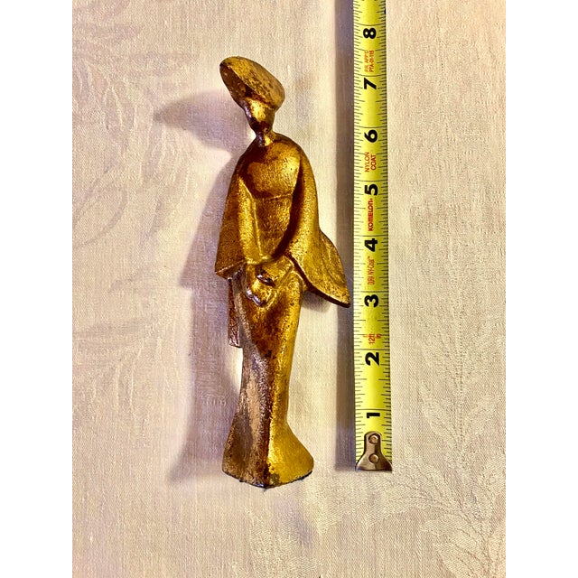 Vintage Set of 3 Japanese Women Dancers For Sale - Image 10 of 10
