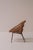 Rattan Chairs by Janine Abraham & Dirk Jan Rol for Rougier, France, 1956, Set of 2 For Sale - Image 4 of 15