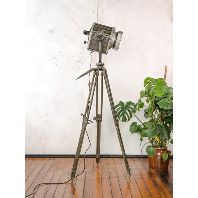 East German Theatre Spotlight Floor Lamp from Veb Narva, 1980s For Sale - Image 6 of 16