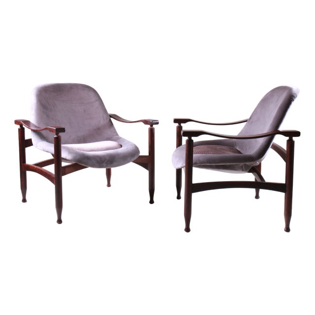 Set of Scandinavian Armchairs, 1960 For Sale