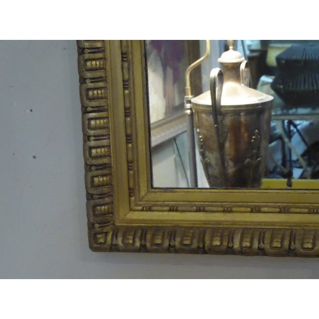 Vintage Giltwood Mirror For Sale - Image 4 of 4