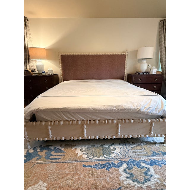 Contemporary Mr. Brown London St Tropez Bed, King For Sale - Image 3 of 14