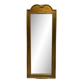 1960s Gilt Antiqued Mirror For Sale