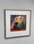 Circa 2001 Albert E. Smith Custom Framed Abstract Painting For Sale - Image 4 of 12