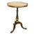 Round Faux Marble Occasional Table by Leighton Hall For Sale