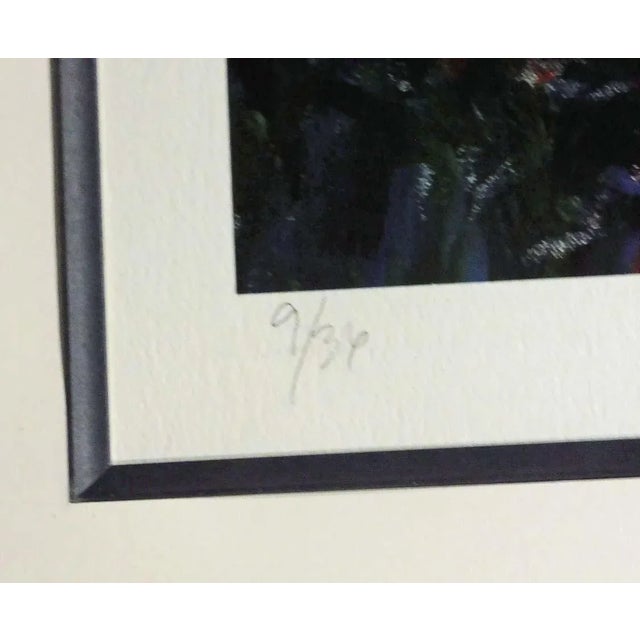 "Forest Dusk" by Aldo Luongo Original Limited Edition Serigraph on Paper Hand Signed by the Artist Image Size: 29" x 39"...