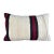 Turkish Hemp Pillow Cushion Natural Beige Red Pillow Cushion Cover 16 "x 24" For Sale
