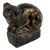 Mystical Creature of the Ancient Cat in Clay, China 1880 For Sale
