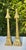 Green Vintage Neoclassical Patinated Metal Architectural Finials, Pair For Sale - Image 8 of 12