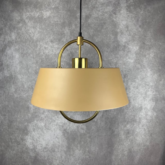 Metal Vintage Danish Hanging Lamp from Fog & Mørup, 1977 For Sale - Image 7 of 7