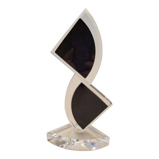 Mid Century Hivo Van Teal Lucite Sculpture For Sale