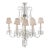 Mid 20th Century Georgian Style Cut Glass Eight-Light Chandelier For Sale