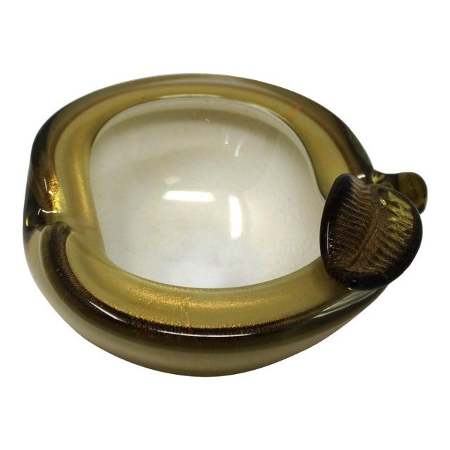 Vintage Alfredo Barbini Ash Tray For Sale