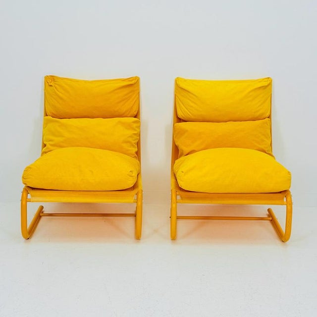 Space Age Yellow Stuns Lounge Chair by Jan Dranger & Johan Huldt for Innovator, 1970s For Sale - Image 4 of 18