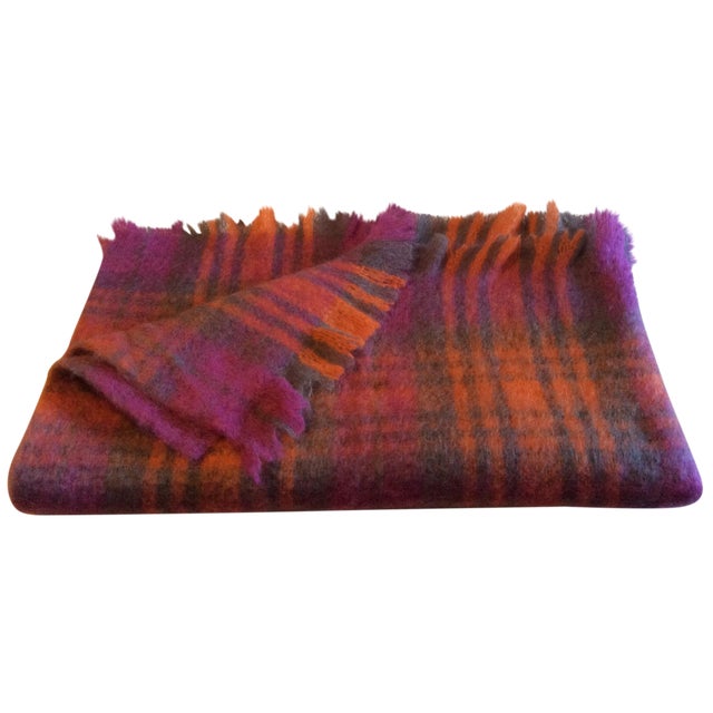 Avoca Mohair Irish Blanket Chairish