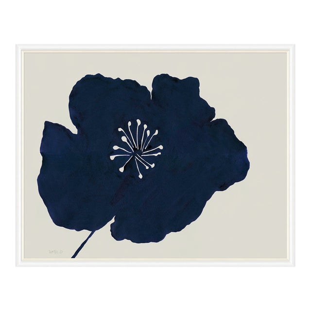 Hellebores I (var. 1) by Susan Hable, White Frame For Sale