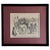 Millard Sheets (1907-1989) Original Pencil Sketch Camels and Figures, Framed For Sale - Image 17 of 17