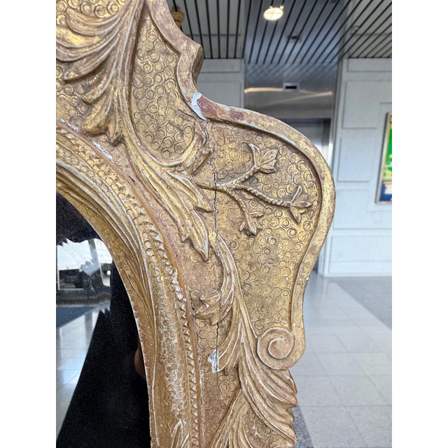 18th Century George II Giltwood Wall Mirror For Sale - Image 10 of 12