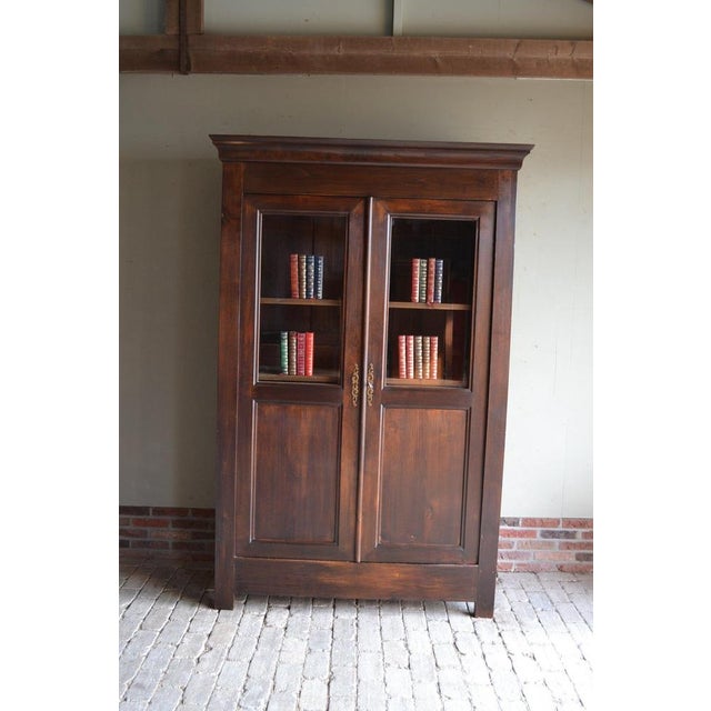 Display Cabinet in Oak For Sale - Image 9 of 9