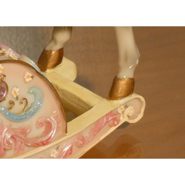 Rocking Horse Music Box, USA, 1980s For Sale - Image 15 of 18