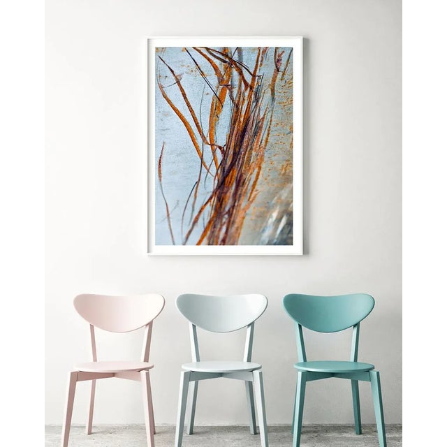 Paper 'Rust Ribbons' 24 X 36" Industrial Art Print, Large Abstract Fine Art Photography Print For Sale - Image 7 of 8