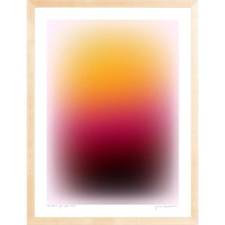 "Color Cloud 16" Contemporary Abstract Print by Jessica Poundstone, Framed For Sale