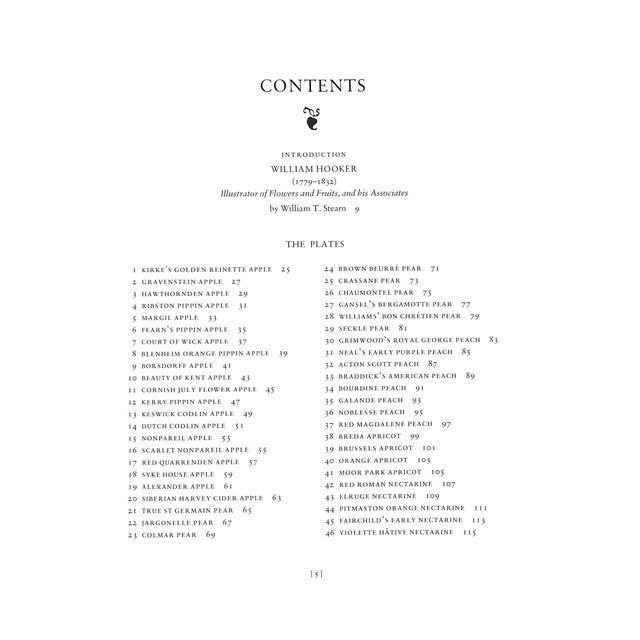 Paper "Hooker's Finest Fruits: A Selection of Paintings of Fruits" 1989 Roach, Frederick and Stearn, William T. For Sale - Image 7 of 8