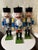 Blue Vintage Nutcrackers from G.K.W. Germany, 1960s, Set of 3 For Sale - Image 8 of 8