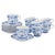 Blue Fluted Full Lace Coffee Cups with Saucers from Royal Copenhagen, 1960s, Set of 16 For Sale - Image 9 of 9